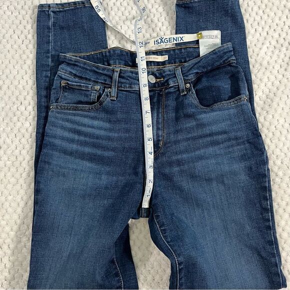 Levi's Jeans 721 High Rise Skinny Blue size 27 - Picture 6 of 11